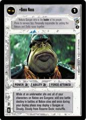 Boss Nass [Limited] Star Wars CCG Theed Palace Prices