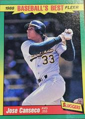 Jose Canseco Baseball Cards 1988 Fleer Baseball's Best Prices