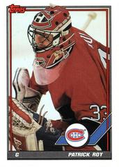 Patrick Roy #413 Hockey Cards 1991 Topps Prices