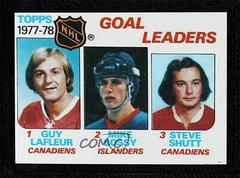 Goal Leaders [Lafleur, Bossy, Shutt] Hockey Cards 1978 Topps Prices