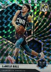 LaMelo Ball [Green Swirl] Basketball Cards 2020 Panini Mosaic Prices