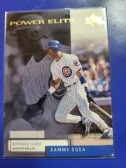 Sammy Sosa [Power Elite] #2 Baseball Cards 1999 Upper Deck Prices