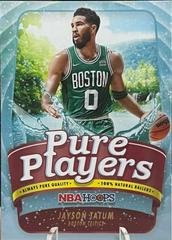 Jayson Tatum #9 Basketball Cards 2022 Panini Hoops Pure Players Prices