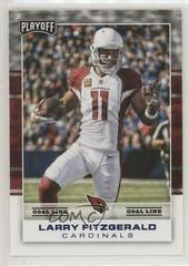 Larry Fitzgerald [Goal Line] #2 Football Cards 2017 Panini Playoff Prices