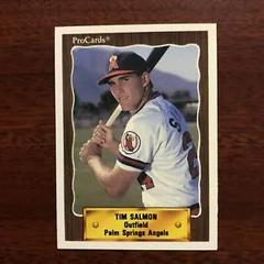 Timothy Salmon #2593 Baseball Cards 1990 Procards Prices