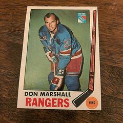 Don Marshall Hockey Cards 1969 O-Pee-Chee Prices