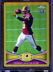 Robert Griffin III [Passing Gold Refractor] #200 Football Cards 2012 Topps Chrome Prices