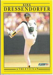 Kirk Dressendorfer Baseball Cards 1991 Fleer Update Prices