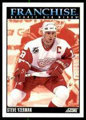 Steve Yzerman Hockey Cards 1992 Score Prices
