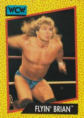 Flyin' Brian #56 Wrestling Cards 1991 Impel WCW Prices