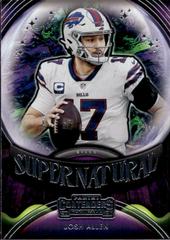 Josh Allen #SN-JAL Football Cards 2021 Panini Contenders Supernatural Prices