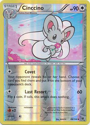 Cinccino [Reverse Holo] #88 Pokemon Fates Collide