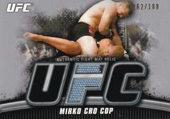 Mirko Cro Cop [Silver] Ufc Cards 2010 Topps UFC Knockout Fight Mat Relic Prices