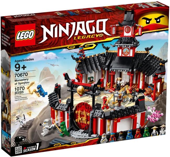 Monastery of Spinjitzu #70670 LEGO Ninjago