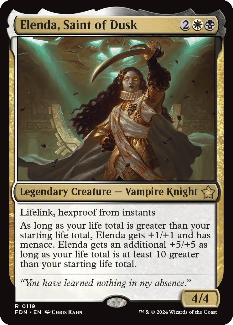 Elenda, Saint of Dusk #119 Magic Foundations