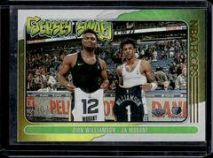 Zion Williamson/Ja Morant Basketball Cards 2020 Panini Hoops Jersey Swap Prices