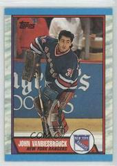 John Vanbiesbrouck #114 Hockey Cards 1989 Topps Prices