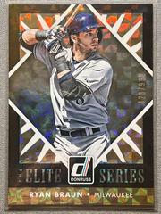 Ryan Braun #18 Baseball Cards 2015 Donruss Elite Prices