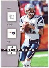 Tom Brady #57 Football Cards 2006 Fleer Hot Prospects Prices