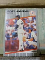 R.Henderson 254 | Rickey Henderson Baseball Cards 1989 Fleer