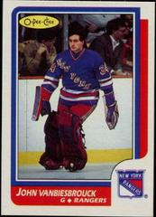 John Vanbiesbrouck Hockey Cards 1986 O-Pee-Chee Prices