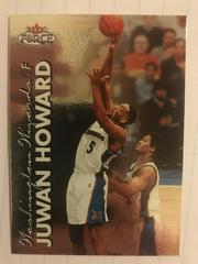 Juwan Howard #68 Basketball Cards 1999 Fleer Force Prices