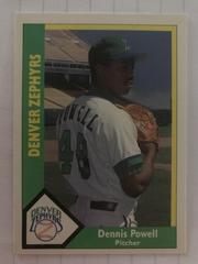 Dennis Powell #22 Baseball Cards 1990 CMC Denver Zephyrs Prices