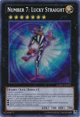 Number 7: Lucky Straight GAOV-EN091 YuGiOh Galactic Overlord Prices