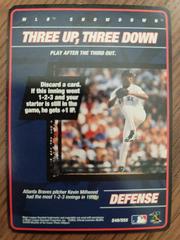 Three up, three down Baseball Cards 2001 MLB Showdown Prices