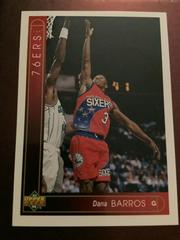 Dana Barros #404 Basketball Cards 1993 Upper Deck Prices