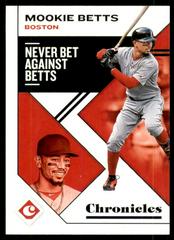 Mookie Betts Baseball Cards 2019 Panini Chronicles Prices