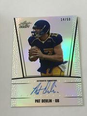Pat Devlin [Prismatic Silver] Football Cards 2011 Leaf Metal Draft Autograph Prices