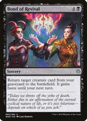 Bond of Revival [Foil] Magic War of the Spark Prices