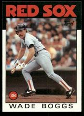 Wade Boggs Baseball Cards 1986 Topps Prices