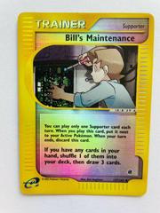Bill's Maintenance [Reverse Holo] Pokemon Expedition Prices