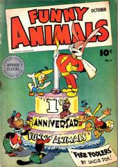 Fawcett's Funny Animals #11 (1943) Comic Books Fawcett's Funny Animals Prices