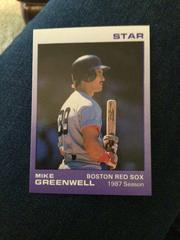 Mike Greenwell #7 Baseball Cards 1988 Star Prices