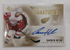 Darren Helm Hockey Cards 2020 SP Authentic Signatures Prices