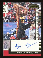 Onyeka Okongwu [Gold] Basketball Cards 2021 Panini Contenders Sophomore Autographs Prices