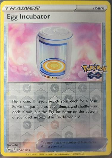 Egg Incubator [Reverse Holo] #66 Cover Art