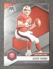 Steve Young #299 Football Cards 2021 Panini Mosaic Prices