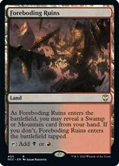 Foreboding Ruins Magic New Capenna Commander Prices