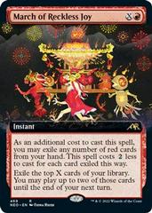 March of Reckless Joy [Extended Art] Magic Kamigawa: Neon Dynasty Prices