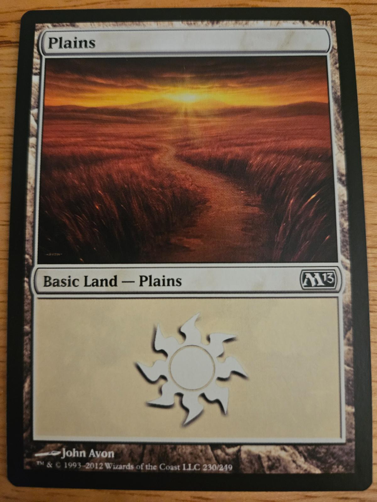 Plains #230 Magic M13