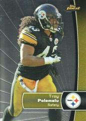 Troy Polamalu #2 Football Cards 2012 Topps Finest Prices