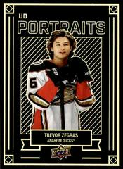 Trevor Zegras #P-20 Hockey Cards 2022 Upper Deck UD Portraits Prices