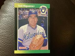 Ted Higuera #183 Baseball Cards 1989 Donruss Baseball's Best Prices