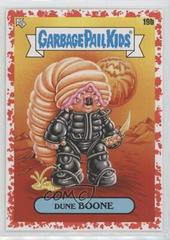Dune Boone [Red] Garbage Pail Kids Book Worms Prices