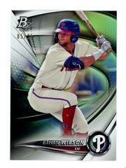 Ethan Wilson [Red Platinum Bar] Baseball Cards 2022 Bowman Platinum Top Prospects Prices