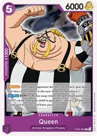 Queen ST04-005 One Piece Starter Deck 4: Animal Kingdom Pirates